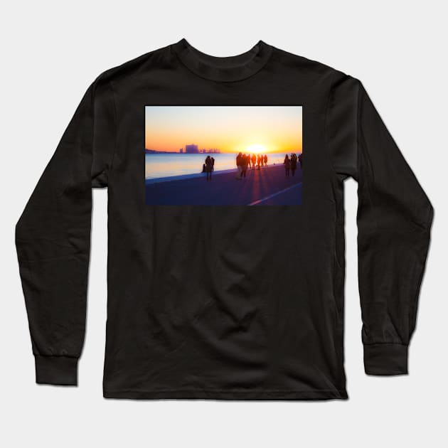 walking to the sun Long Sleeve T-Shirt by terezadelpilar